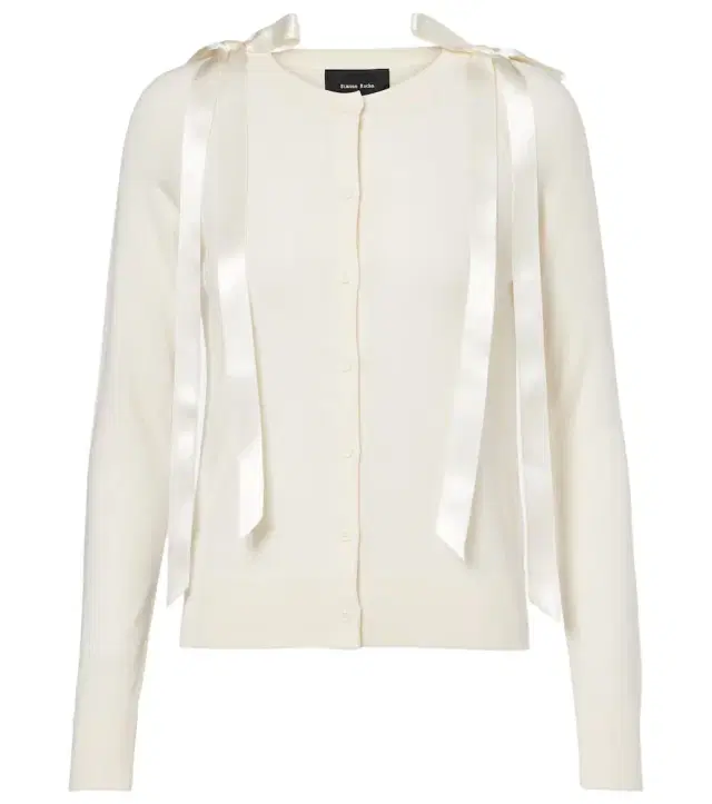 Simone Rocha Wool and silk cardigan
