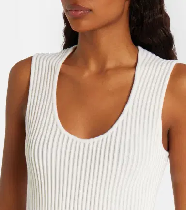 Alaïa Alaïa Wool-blend maxi dress | Thumbnail 5