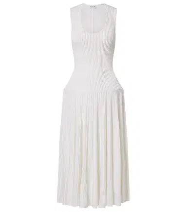 Alaïa Alaïa Wool-blend maxi dress | Thumbnail 1