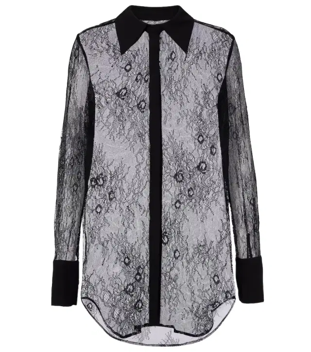 Bananhot Allen floral lace shirt