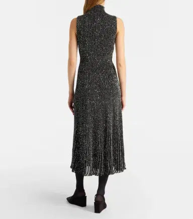 Alaïa Alaïa Sequined midi dress | Thumbnail 5