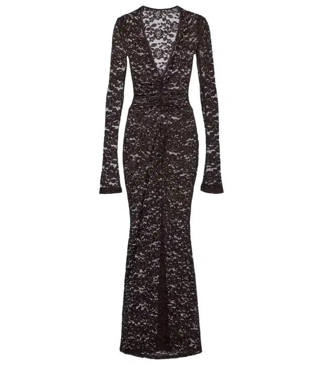 Bananhot Tyler floral lace maxi dress
