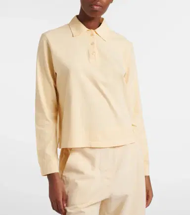 LESET Margo cotton polo shirt | Thumbnail 3