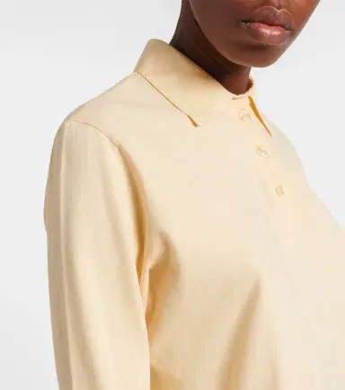 LESET Margo cotton polo shirt | Thumbnail 4