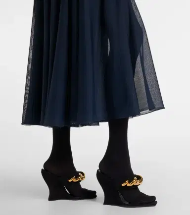 Alaïa Alaïa Sheer midi dress | Thumbnail 6 Alaïa Alaïa Sheer midi dress | Thumbnail 6