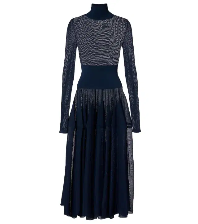 Alaïa Sheer midi dress