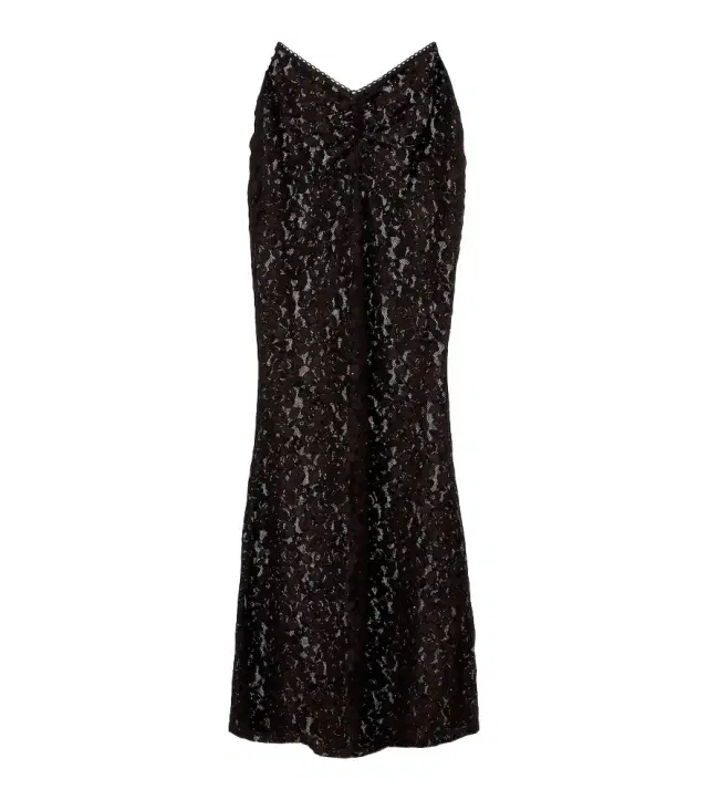 Bananhot Daisy floral lace maxi skirt