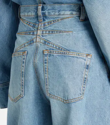 Alaïa Alaïa High-rise barrel-leg jeans | Thumbnail 3 Alaïa Alaïa High-rise barrel-leg jeans | Thumbnail 3