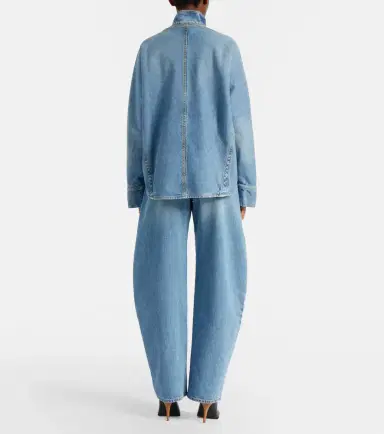 Alaïa Alaïa High-rise barrel-leg jeans | Thumbnail 6 Alaïa Alaïa High-rise barrel-leg jeans | Thumbnail 6