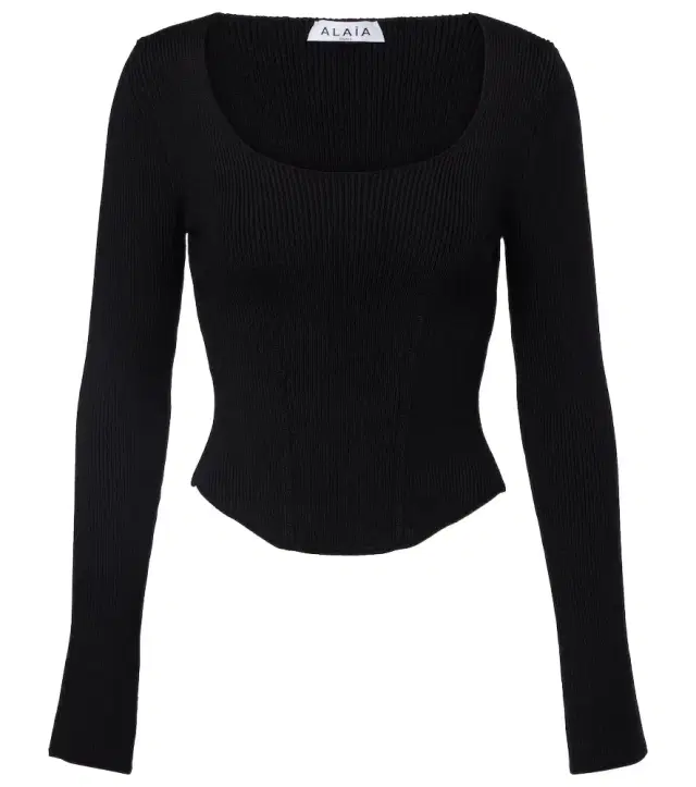 Alaia Alaïa Wool-blend corset