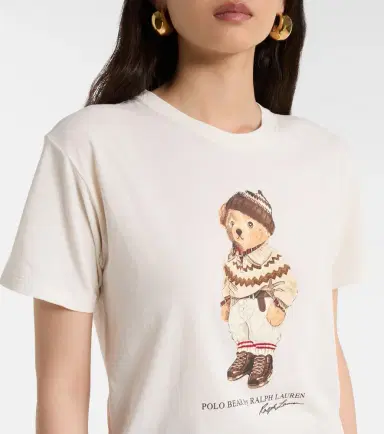 Polo Ralph Lauren Polo Bear cotton jersey T-shirt | Thumbnail 4