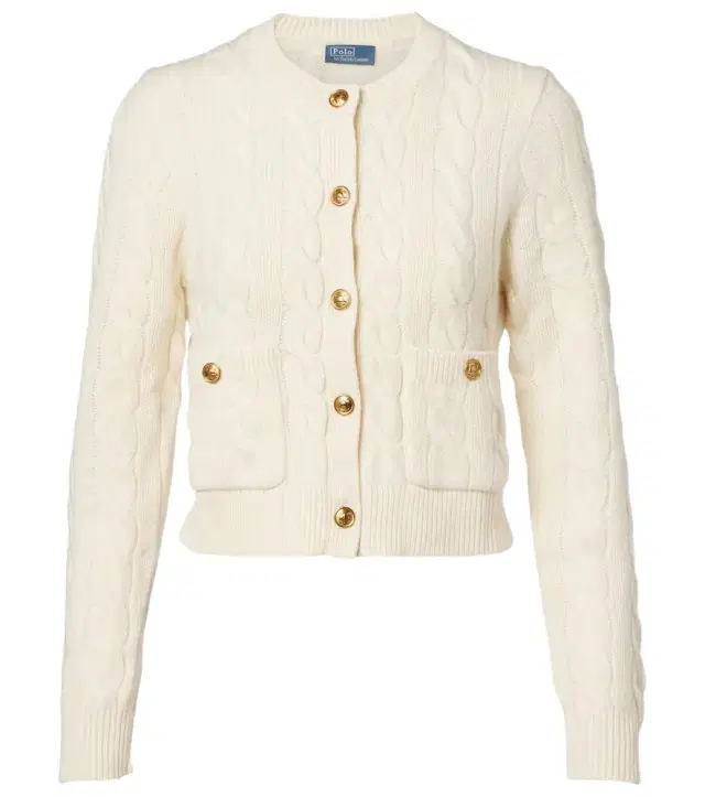 Polo Ralph Lauren Cable-knit wool and cashmere cardigan