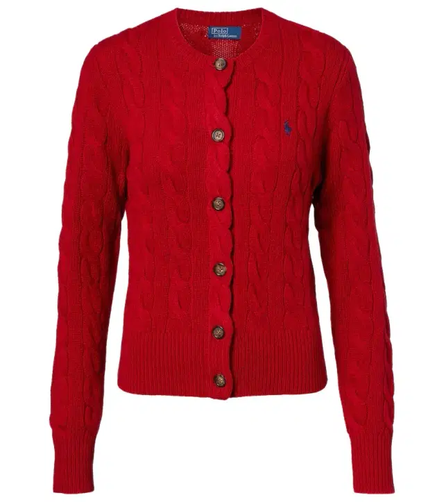 Polo Ralph Lauren Cable-knit wool and cashmere cardigan