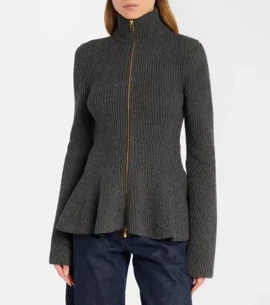 Alaïa Alaïa Wool and cashmere cardigan | Thumbnail 5