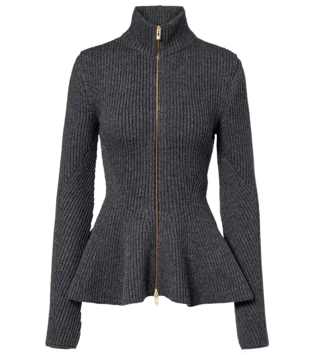 Alaia Alaïa Wool and cashmere cardigan