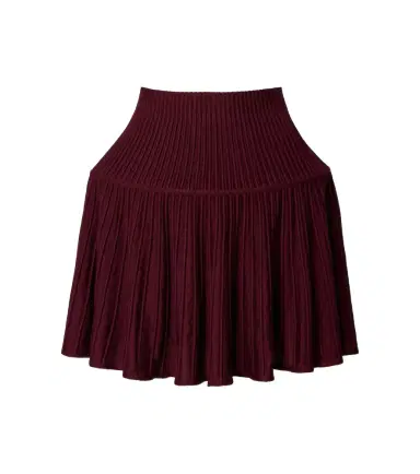 Alaïa Alaïa Ribbed-knit wool-blend miniskirt | Thumbnail 1