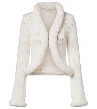 Alaïa Alaïa Padded wool-blend cardigan | Thumbnail 1