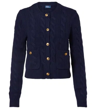 Polo Ralph Lauren Cable-knit wool and cashmere cardigan | Thumbnail 1 Polo Ralph Lauren Cable-knit wool and cashmere cardigan | Thumbnail 1