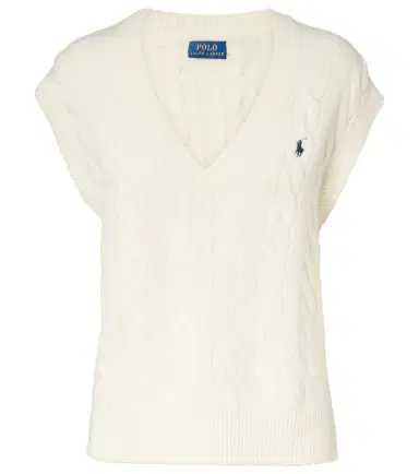 Polo Ralph Lauren Cable-knit wool and cashmere vest | Thumbnail 1 Polo Ralph Lauren Cable-knit wool and cashmere vest | Thumbnail 1
