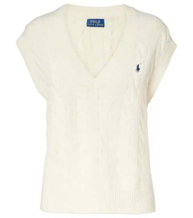 Polo Ralph Lauren Cable-knit wool and cashmere vest