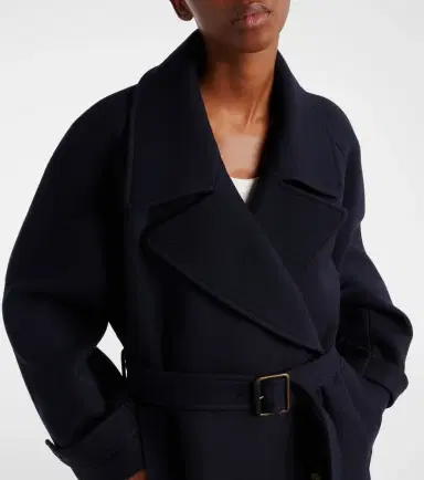 Loewe Belted double-breasted wool coat | Thumbnail 6
