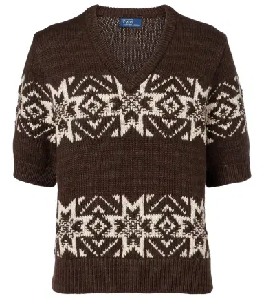 Polo Ralph Lauren Intarisa cotton and wool sweater | Thumbnail 1 Polo Ralph Lauren Intarisa cotton and wool sweater | Thumbnail 1