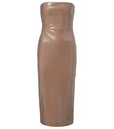 Alex Perry Sequined strapless midi dress | Thumbnail 1