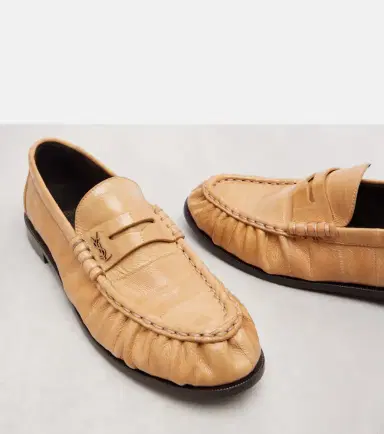 Saint Laurent Eel leather penny loafers | Thumbnail 2