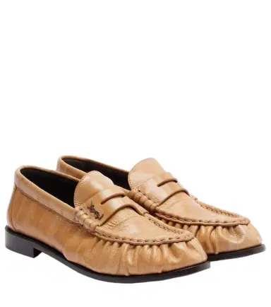 Saint Laurent Eel leather penny loafers | Thumbnail 1