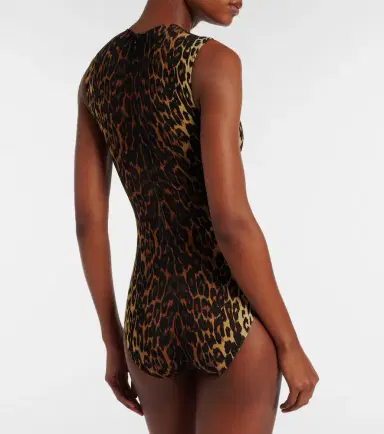 Alex Perry Leopard-print mesh bodysuit | Thumbnail 3