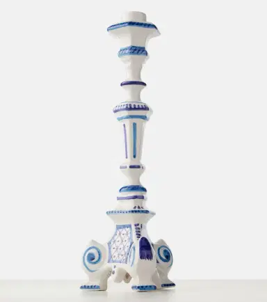 Les-Ottomans Turquerie ceramic candle holder | Thumbnail 2