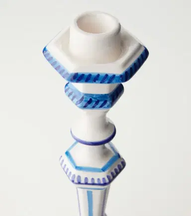 Les-Ottomans Turquerie ceramic candle holder | Thumbnail 4