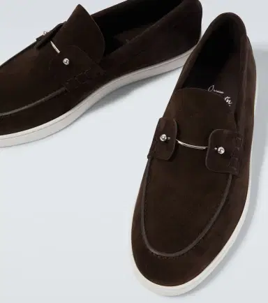 Christian Louboutin Chambeliboat suede slip-on shoes | Thumbnail 6 Christian Louboutin Chambeliboat suede slip-on shoes | Thumbnail 6