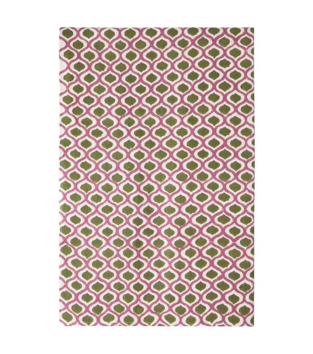 LES OTTOMANS Printed cotton tablecloth