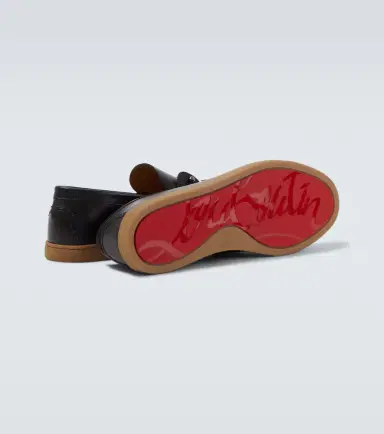Christian Louboutin Chambeliboat leather slip-on shoes | Thumbnail 4 Christian Louboutin Chambeliboat leather slip-on shoes | Thumbnail 4