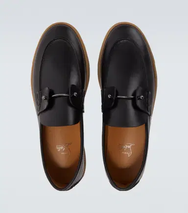 Christian Louboutin Chambeliboat leather slip-on shoes | Thumbnail 5 Christian Louboutin Chambeliboat leather slip-on shoes | Thumbnail 5