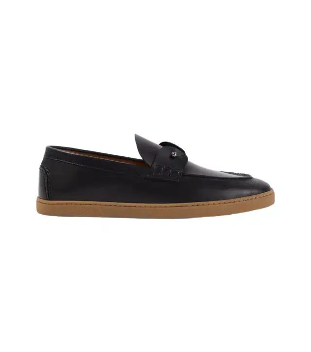 Chambeliboat leather slip-on shoes
