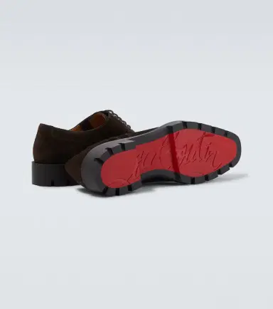 Christian Louboutin Davisol Lion suede Derby shoes | Thumbnail 4 Christian Louboutin Davisol Lion suede Derby shoes | Thumbnail 4