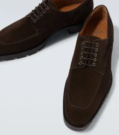 Christian Louboutin Davisol Lion suede Derby shoes | Thumbnail 5 Christian Louboutin Davisol Lion suede Derby shoes | Thumbnail 5