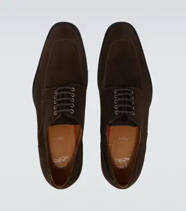 Christian Louboutin Davisol Lion suede Derby shoes | Thumbnail 6 Christian Louboutin Davisol Lion suede Derby shoes | Thumbnail 6