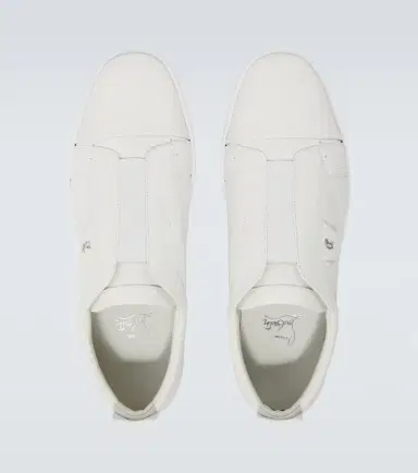 Christian Louboutin St Louis leather slip-on sneakers | Thumbnail 2