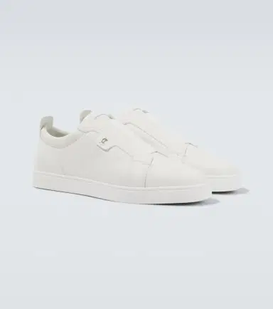 Christian Louboutin St Louis leather slip-on sneakers | Thumbnail 3