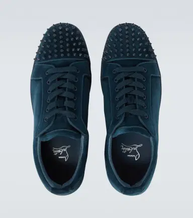 Christian Louboutin Louis Junior Spikes embellished suede sneakers | Thumbnail 6 Christian Louboutin Louis Junior Spikes embellished suede sneakers | Thumbnail 6