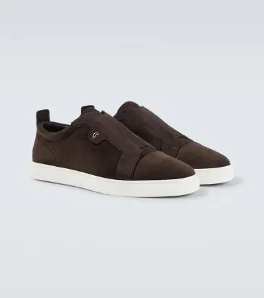 Christian Louboutin St Louis suede slip-on sneakers | Thumbnail 3