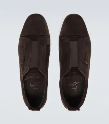 Christian Louboutin St Louis suede slip-on sneakers | Thumbnail 4