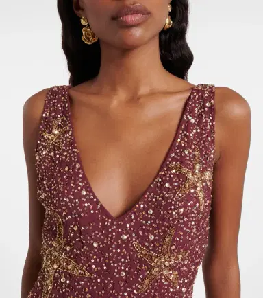 Rixo Christabel embellished minidress | Thumbnail 2