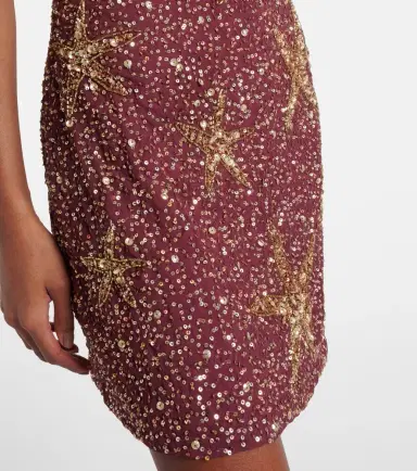 Rixo Christabel embellished minidress | Thumbnail 4