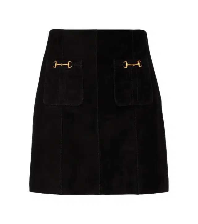 Rixo Wiley suede miniskirt