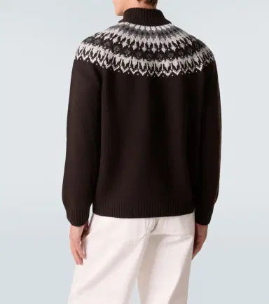 Arch4 Mr Saint Gervais Fair Isle cashmere sweater | Thumbnail 3 Arch4 Mr Saint Gervais Fair Isle cashmere sweater | Thumbnail 3