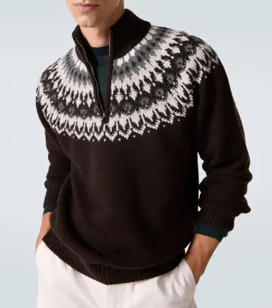 Arch4 Mr Saint Gervais Fair Isle cashmere sweater | Thumbnail 4 Arch4 Mr Saint Gervais Fair Isle cashmere sweater | Thumbnail 4